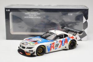 BMW Z4 E89 GT3 #9 Roal Motorsport A. Zanardi / B. Spengler 24 Hours of Spa 2015 Minichamps 1:18 151152309 Metalas - nuotrauka 6 iš 6