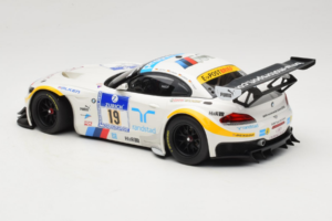 BMW Z4 GT3 #19 Team Schubert J. Muller / D. Muller ADAC 24 Hours Nurburgring 2012 Minichamps 1:18 151122319 Metalas - nuotrauka 5 iš 6