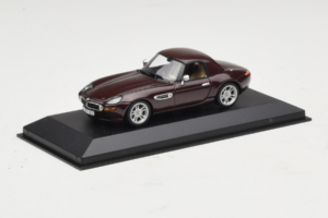 BMW Z8 Rudas Hardtop Minichamps 1:43 BMW019 Metalas - nuotrauka 2 iš 4
