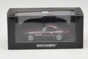 BMW Z8 Rudas Hardtop Minichamps 1:43 BMW019 Metalas - nuotrauka 4 iš 4