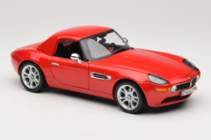 BMW Z8 Raudonas Kyosho 1:18 80439411730 Metalas - nuotrauka 7 iš 9