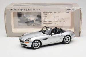 BMW Z8 E52 Kabrioletas Sidabrinis Kyosho 1:18 80432411551 Metalas - nuotrauka 8 iš 8