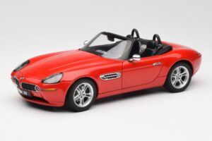 BMW Z8 E52 Raudonas AUTOart 1:18 70513 Metalas