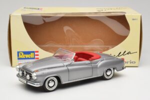 Borgward Isabella Kabrioletas Sidabrinis Revell 1:18 8411 Metalas - nuotrauka 8 iš 8