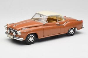 Borgward Isabella Coupe Bronzinis Baltas Revell 1:18 08982 Metalas