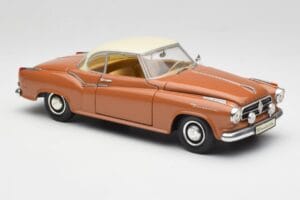 Borgward Isabella Coupe Bronzinis Baltas Revell 1:18 08982 Metalas - nuotrauka 6 iš 8