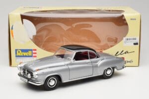 Borgward Isabella Coupe Pilkas & Juodas Revell 1:18 8989 Metalas - nuotrauka 2 iš 8