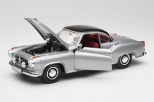Borgward Isabella Coupe Pilkas & Juodas Revell 1:18 8989 Metalas - nuotrauka 8 iš 8