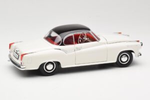 Borgward Isabella Coupe Baltas Revell 1:18 08982-W1 Metalas - nuotrauka 3 iš 8