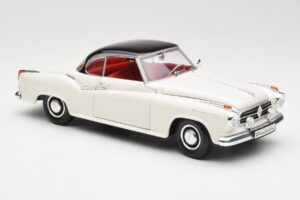 Borgward Isabella Coupe Baltas Revell 1:18 08982-W1 Metalas - nuotrauka 6 iš 8