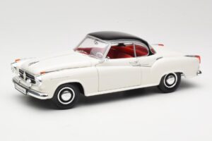 Borgward Isabella Coupe Baltas Revell 1:18 08982-W1 Metalas