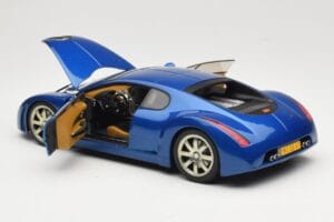 Bugatti EB 18.3 Chiron Mėlynas AUTOart 1:18 70911 Metalas - nuotrauka 5 iš 8