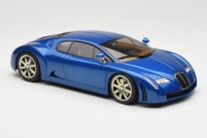Bugatti EB 18.3 Chiron Mėlynas AUTOart 1:18 70911 Metalas - nuotrauka 6 iš 8