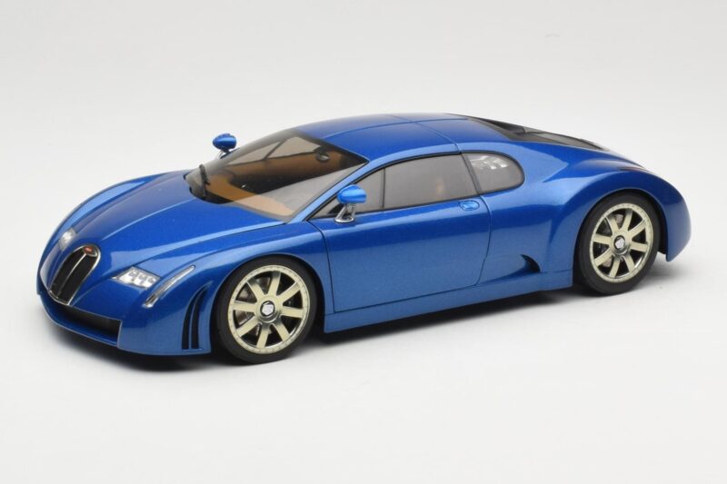 Bugatti EB 18.3 Chiron Mėlynas AUTOart 1:18 70911 Metalas