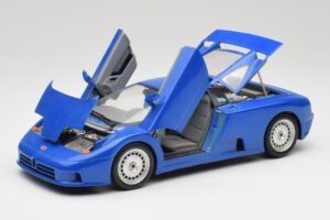 Bugatti EB110 Tamsiai Mėlynas Bburago 1:18 3035-DB Metalas - nuotrauka 2 iš 8