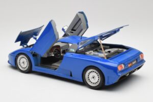 Bugatti EB110 Tamsiai Mėlynas Bburago 1:18 3035-DB Metalas - nuotrauka 5 iš 8