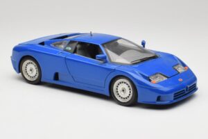 Bugatti EB110 Tamsiai Mėlynas Bburago 1:18 3035-DB Metalas - nuotrauka 6 iš 8