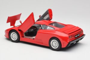 Bugatti EB110 SS Raudonas Anson 1:18 30303-W-M1 Metalas - nuotrauka 5 iš 8