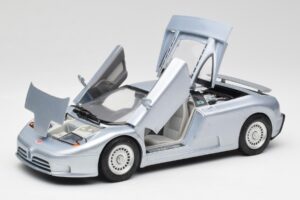 Bugatti EB110 SS Sidabrinis Anson 1:18 30303-W-M2 Metalas - nuotrauka 2 iš 8