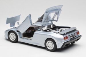 Bugatti EB110 SS Sidabrinis Anson 1:18 30303-W-M2 Metalas - nuotrauka 5 iš 8