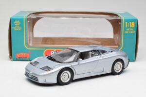 Bugatti EB110 SS Sidabrinis Anson 1:18 30303-W-M2 Metalas - nuotrauka 8 iš 8