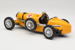 Bugatti Type 59 #14 Grand Prix Oranžinis Bburago 1:18 3012 Metalas - nuotrauka 5 iš 6
