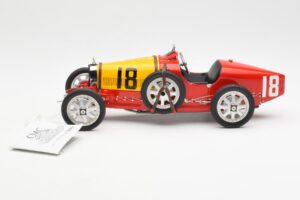 Bugatti T35 National Colors Spain CMC 1:18 M-100-B-016 Metalas - nuotrauka 3 iš 6