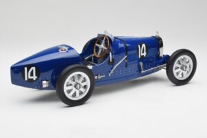 Bugatti Type 35 #14 Dark Blue Norev 1:12 125703 Metalas - nuotrauka 2 iš 6
