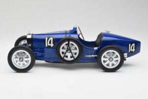 Bugatti Type 35 #14 Dark Blue Norev 1:12 125703 Metalas - nuotrauka 3 iš 6