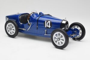 Bugatti Type 35 #14 Dark Blue Norev 1:12 125703 Metalas - nuotrauka 4 iš 6