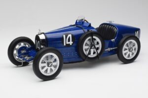 Bugatti Type 35 #14 Dark Blue Norev 1:12 125703 Metalas