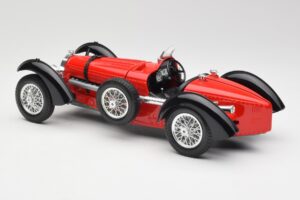 Bugatti Type 55 Raudonas Bburago 1:18 3009 Metalas - nuotrauka 5 iš 6