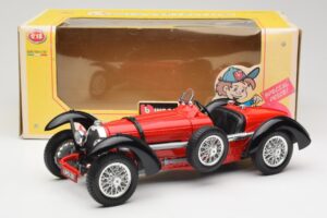 Bugatti Type 55 Raudonas Bburago 1:18 3009 Metalas - nuotrauka 6 iš 6