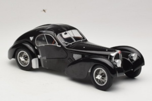 Bugatti Type 57 SC Atlantic Juodas Solido 1:18 S1802101 Metalas - nuotrauka 4 iš 6