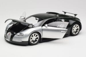 Bugatti Veyron Edition Centenaire Chrome Green Minichamps 1:18 100110852 Metalas - nuotrauka 2 iš 8