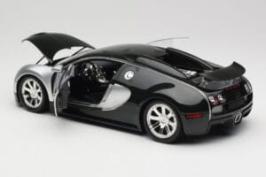Bugatti Veyron Edition Centenaire Chrome Green Minichamps 1:18 100110852 Metalas - nuotrauka 5 iš 8