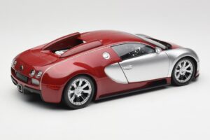Bugatti Veyron Edition Centenaire Chrome Red Minichamps 1:18 100110851-O Metalas - nuotrauka 3 iš 8
