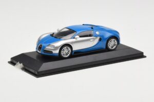 Bugatti Veyron Centenaire Mėlyna Metalik Sidabrinis Minichamps 1:43 400110850 Metalas - nuotrauka 2 iš 4