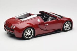 Bugatti Veyron Grand Sport Raudonas Minichamps 1:18 100110832 Metalas - nuotrauka 4 iš 9