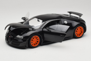 Bugatti Veyron Super Sport Black Metallic Minichamps 1:18 100110842 Metalas - nuotrauka 2 iš 8