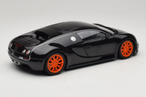 Bugatti Veyron Super Sport Black Metallic Minichamps 1:18 100110842 Metalas - nuotrauka 3 iš 8