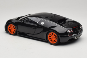 Bugatti Veyron Super Sport Black Metallic Minichamps 1:18 100110842 Metalas - nuotrauka 7 iš 8