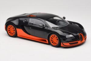 Bugatti Veyron Super Sport Top Gear Edition Minichamps 1:18 519101101 Metalas - nuotrauka 6 iš 8