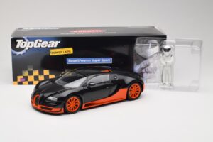Bugatti Veyron Super Sport Top Gear Edition Minichamps 1:18 519101101 Metalas - nuotrauka 8 iš 8