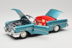 Buick Century Kabrioletas Mėlynas Mira 1:18 6134 Metalas - nuotrauka 2 iš 8