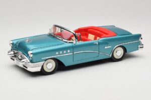 Buick Century Kabrioletas Mėlynas Mira 1:18 6134 Metalas
