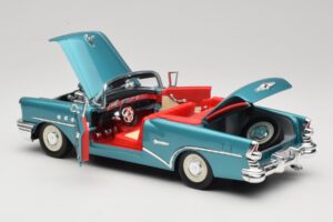 Buick Century Kabrioletas Mėlynas Mira 1:18 6134 Metalas - nuotrauka 5 iš 8