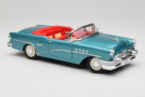 Buick Century Kabrioletas Mėlynas Mira 1:18 6134 Metalas - nuotrauka 6 iš 8