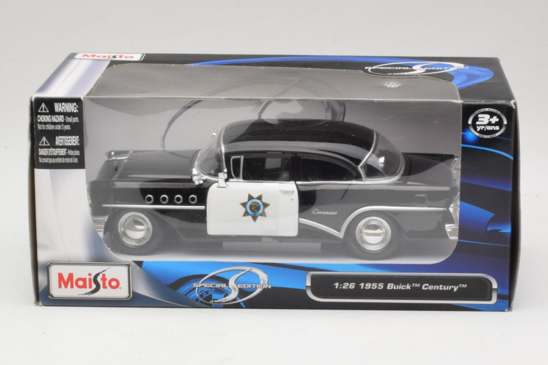 Buick Century Highway Patrol Maisto 1:24 32195 Metalas
