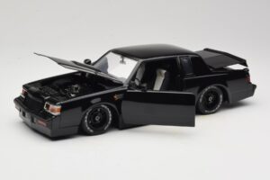 Buick Grand National Fast & Furious Juodas Jada 1:18 97178 Metalas - nuotrauka 2 iš 8